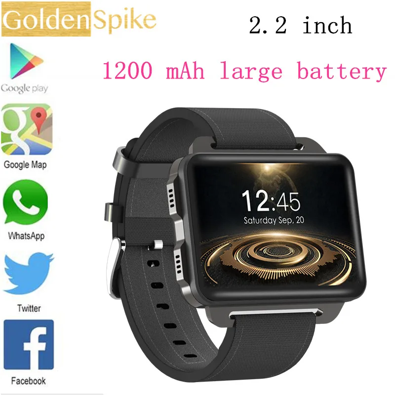 DM99 Смарт часы PK I4 AIR 2 дюймов ips 320*240 экран 3g вызов 1.3MP камера шагомер пульсометр для