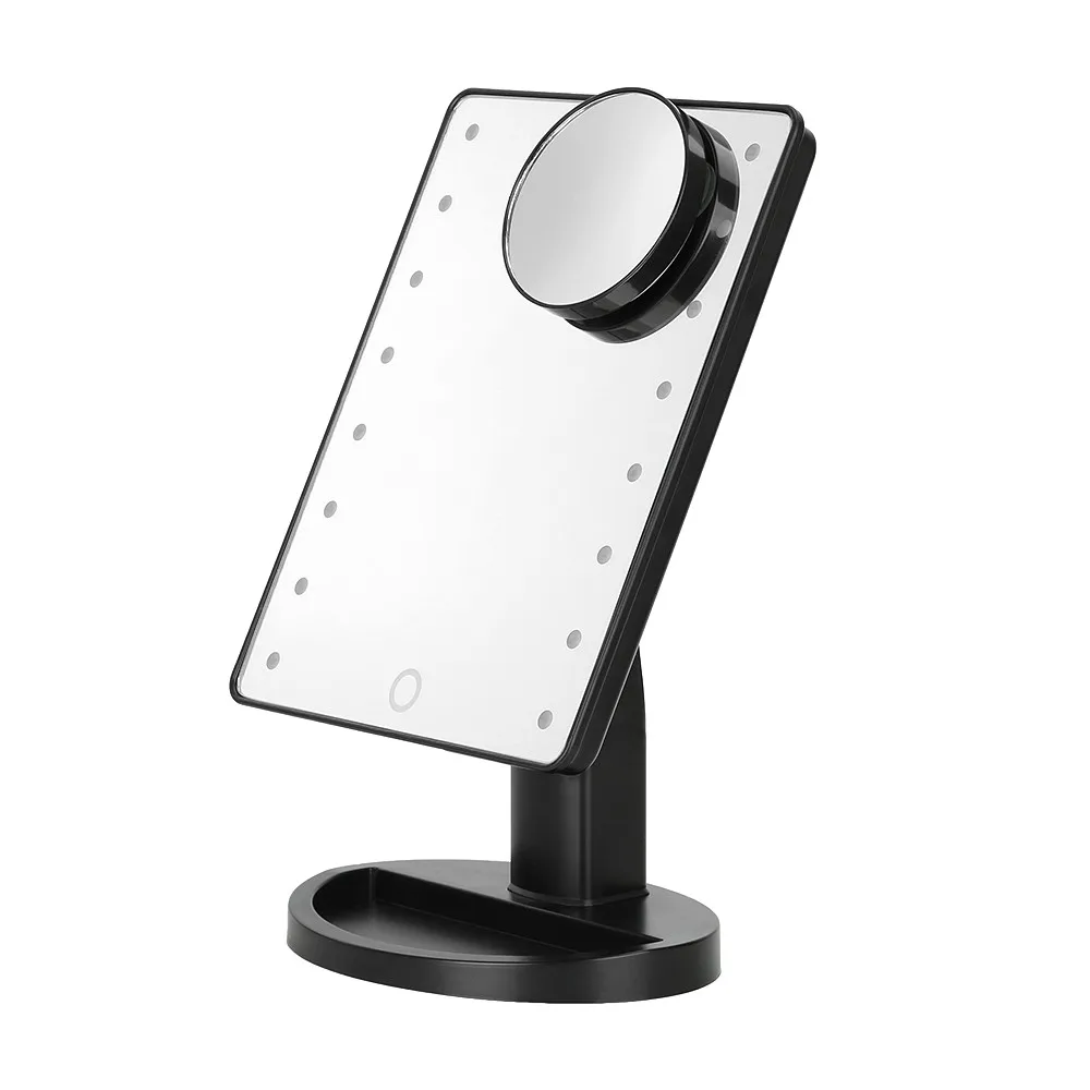 Makeup Mirror with led Professional Vanity Mirror With 16 led lights Touch Screen 180 Rotating Cosmetic Mirror 10X Magnify
Makeup Mirror with led Professional Vanity Mirror With 16 led lights Touch Screen 180 Rotating Cosmetic Mirror 10X Magnify