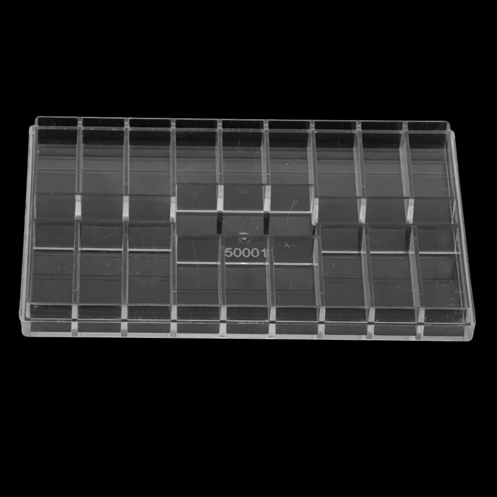 Clear Rectangle 18 Grids Plastic Storage Box Small Parts Storage Containers Organize Crafts Beads Jewelry Findings Boxes
Clear Rectangle 18 Grids Plastic Storage Box Small Parts Storage Containers Organize Crafts Beads Jewelry Findings Boxes