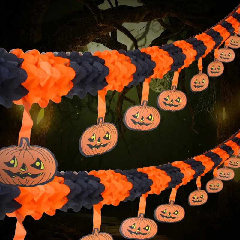 Hot 3 Meters Halloween Holidays Hanging Pumkin Garland Decor Kids Fun Party Event Props Decoration Supplies Halloween Decoration
Hot 3 Meters Halloween Holidays Hanging Pumkin Garland Decor Kids Fun Party Event Props Decoration Supplies Halloween Decoration