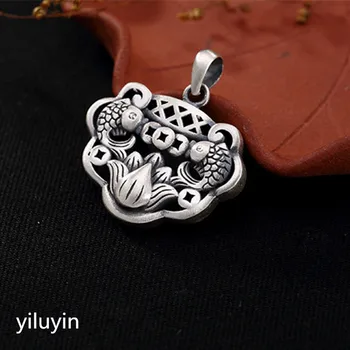 KJJEAXCMY Fine jewelry S990, hollowed out, clover flowers, riches and fringes, pure silver Thai silver sweater chain pendant
KJJEAXCMY Fine jewelry S990, hollowed out, clover flowers, riches and fringes, pure silver Thai silver sweater chain pendant