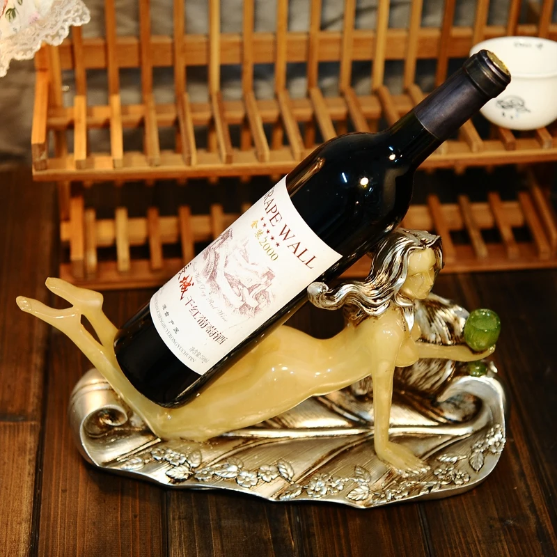 Fashion sexy fashion decorations living room wine cabinet beauty wine rack decoration
Fashion sexy fashion decorations living room wine cabinet beauty wine rack decoration