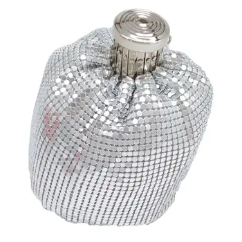 Mini Bottle Aluminum Clutches Women Casual Coin Silver Money Clutch Evening Purse Dinner Handbag
Mini Bottle Aluminum Clutches Women Casual Coin Silver Money Clutch Evening Purse Dinner Handbag