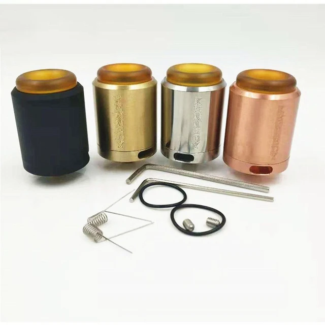 E-cigarette Kennedy 25 RDA Vape Atomizer 25mm Diamater Fit 510 Thread Kennedy E-cigarette Mod Brass And Copper Vaporizer Tank
E-cigarette Kennedy 25 RDA Vape Atomizer 25mm Diamater Fit 510 Thread Kennedy E-cigarette Mod Brass And Copper Vaporizer Tank