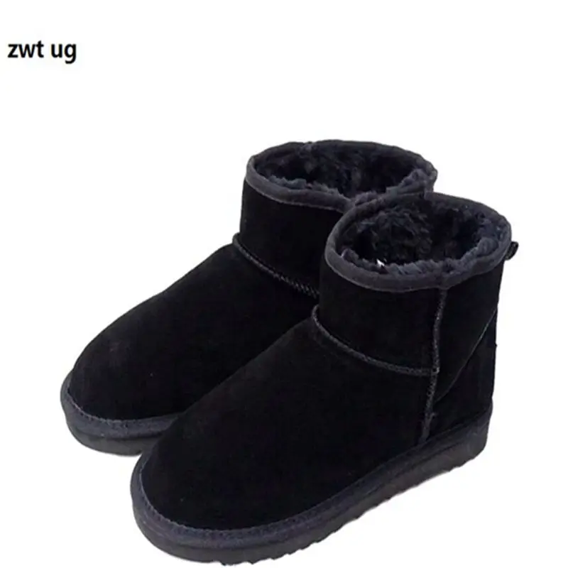 High Quality Winter Women's Snow Boots Cow Split Leather Ankle Shoes Woman Botas Mujer Big Size Ladys Winter Boots Brand zwt ug
High Quality Winter Women's Snow Boots Cow Split Leather Ankle Shoes Woman Botas Mujer Big Size Ladys Winter Boots Brand zwt ug