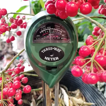 50PCS Professional 3 In1 Soil Moisture Light Humidity PH Meter Garden Soil Tester Meter
50PCS Professional 3 In1 Soil Moisture Light Humidity PH Meter Garden Soil Tester Meter
