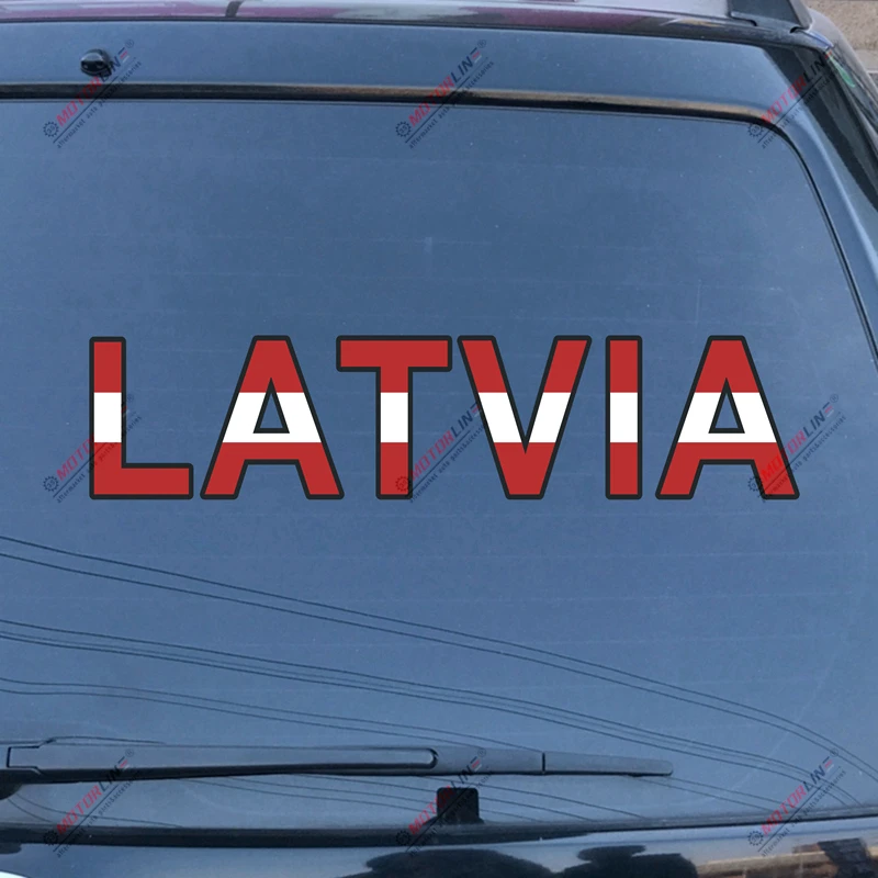 Latvia lettering Latvian Flag Decal Sticker Car Vinyl reflective glossy pick size
Latvia lettering Latvian Flag Decal Sticker Car Vinyl reflective glossy pick size