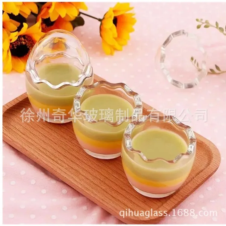 100ml /200ml glass bottle egg shell bottle Pudding bottle Muse Cup clear glass container kitchen storage container
100ml /200ml glass bottle egg shell bottle Pudding bottle Muse Cup clear glass container kitchen storage container