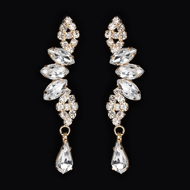 New Fashion Jewelry for Women Wing shape shining Rhine Stone Crazy Earrings #E130
New Fashion Jewelry for Women Wing shape shining Rhine Stone Crazy Earrings #E130