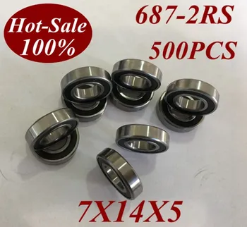 500Pcs 687RS 687 2RS 687RZ 687-2RZ 687-2RS 7x14x5 mm Miniature Ball Bearings High speed miniature micro ball bearing
500Pcs 687RS 687 2RS 687RZ 687-2RZ 687-2RS 7x14x5 mm Miniature Ball Bearings High speed miniature micro ball bearing