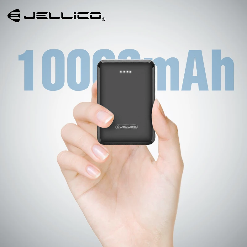 Jellico Mini Power Bank Dual USB 10000mAh Mobile Phone External Battery For iPhone X Portable Charger Mini PowerBank For Samsung
Jellico Mini Power Bank Dual USB 10000mAh Mobile Phone External Battery For iPhone X Portable Charger Mini PowerBank For Samsung