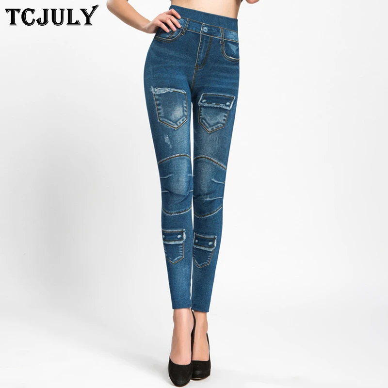 TCJULY American Hot Sale Fashion Jeans Leggings High Waist Slim Push Up Pants Skinny Stretchable Seamless Jeggings Leggins Women
TCJULY American Hot Sale Fashion Jeans Leggings High Waist Slim Push Up Pants Skinny Stretchable Seamless Jeggings Leggins Women