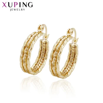 Xuping Fashion Earring for Women Girls Light Yellow Gold Color Plated Imitation Jewelry Hoop Earring Halloween Gifts S63,4-93725
Xuping Fashion Earring for Women Girls Light Yellow Gold Color Plated Imitation Jewelry Hoop Earring Halloween Gifts S63,4-93725