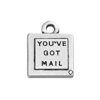 RAINXTAR Alloy Double Sided You've Got Mail Charms Message Tag Charms 12*16mm 50pcs AAC937
RAINXTAR Alloy Double Sided You've Got Mail Charms Message Tag Charms 12*16mm 50pcs AAC937