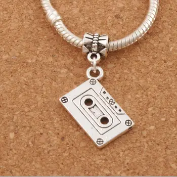 Music Cassette Tape Charm Beads 100pcs zinc alloy Dangle Fit European Bracelets B258 37.8X16.2mm
Music Cassette Tape Charm Beads 100pcs zinc alloy Dangle Fit European Bracelets B258 37.8X16.2mm