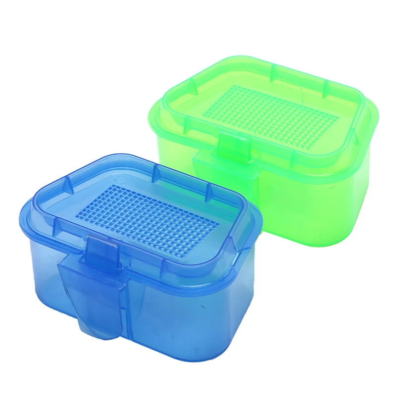 1PC Breathable Plastic Fishing Bait Storage Box Live Worms Earthworm Lures Container
1PC Breathable Plastic Fishing Bait Storage Box Live Worms Earthworm Lures Container