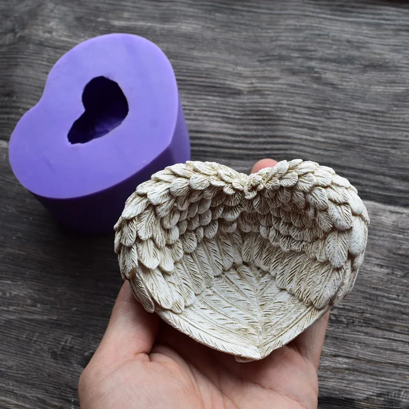 Love shape wings silicone soap mold DIY handmade soap tool plaster fondant mold chocolate mold cake decoration 1542
Love shape wings silicone soap mold DIY handmade soap tool plaster fondant mold chocolate mold cake decoration 1542