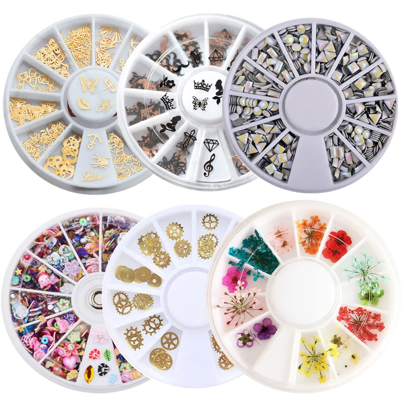 1 Pcs Metal Laser Mixed Nail Sequins Gold Silver Nail Decorations 3d DIY Polymer Clay Tiny Fimo Tips Studs Manicure Nail Wheels
1 Pcs Metal Laser Mixed Nail Sequins Gold Silver Nail Decorations 3d DIY Polymer Clay Tiny Fimo Tips Studs Manicure Nail Wheels
