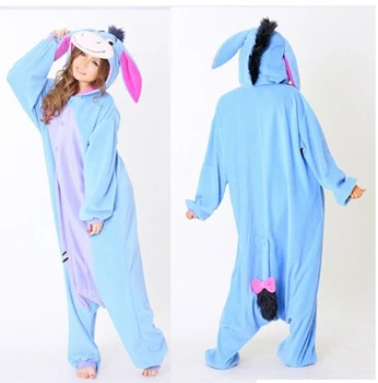 Women Men Winter Fleece Kawaii Cute Adult Animal Couples Onesie Pajamas Costume Donkey Eeyore Onesie
Women Men Winter Fleece Kawaii Cute Adult Animal Couples Onesie Pajamas Costume Donkey Eeyore Onesie