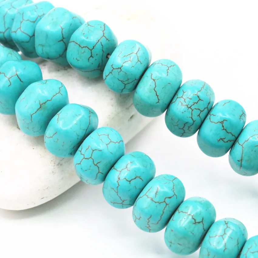 Blue Turkey Turquoises Stone Hexagon Shape Loose Calaite Beads for Jewelry Making DIY Necklace Bracelet 10x15mm 16inch A451
Blue Turkey Turquoises Stone Hexagon Shape Loose Calaite Beads for Jewelry Making DIY Necklace Bracelet 10x15mm 16inch A451