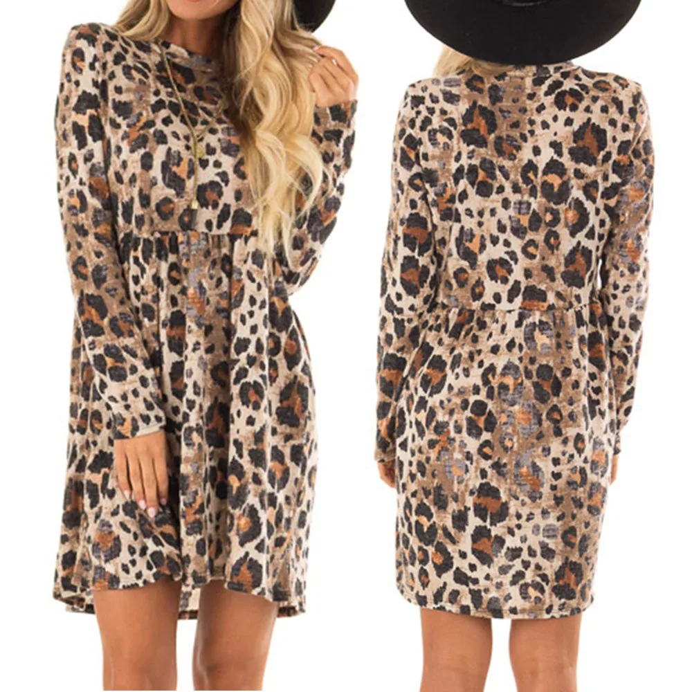 KANCOOLD Dress Womens fashion O-Neck Leopard Printed Ruffled Sexy Dress Long Sleeve Maxi Party Wrap dress women 2018Oct19
KANCOOLD Dress Womens fashion O-Neck Leopard Printed Ruffled Sexy Dress Long Sleeve Maxi Party Wrap dress women 2018Oct19