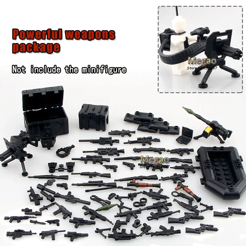 Military Series Swat Police For City Police Gun Weapons Pack Army Weapon Brick Pack Building Block Best Children Gift Toys
Military Series Swat Police For City Police Gun Weapons Pack Army Weapon Brick Pack Building Block Best Children Gift Toys