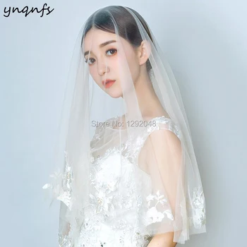 YNQNFS V66 Real Pictures 1 Layer Champagne Lace Bridal Veil Hair Decoration Wedding Accessories Voile de Mariee Velo 2019
YNQNFS V66 Real Pictures 1 Layer Champagne Lace Bridal Veil Hair Decoration Wedding Accessories Voile de Mariee Velo 2019