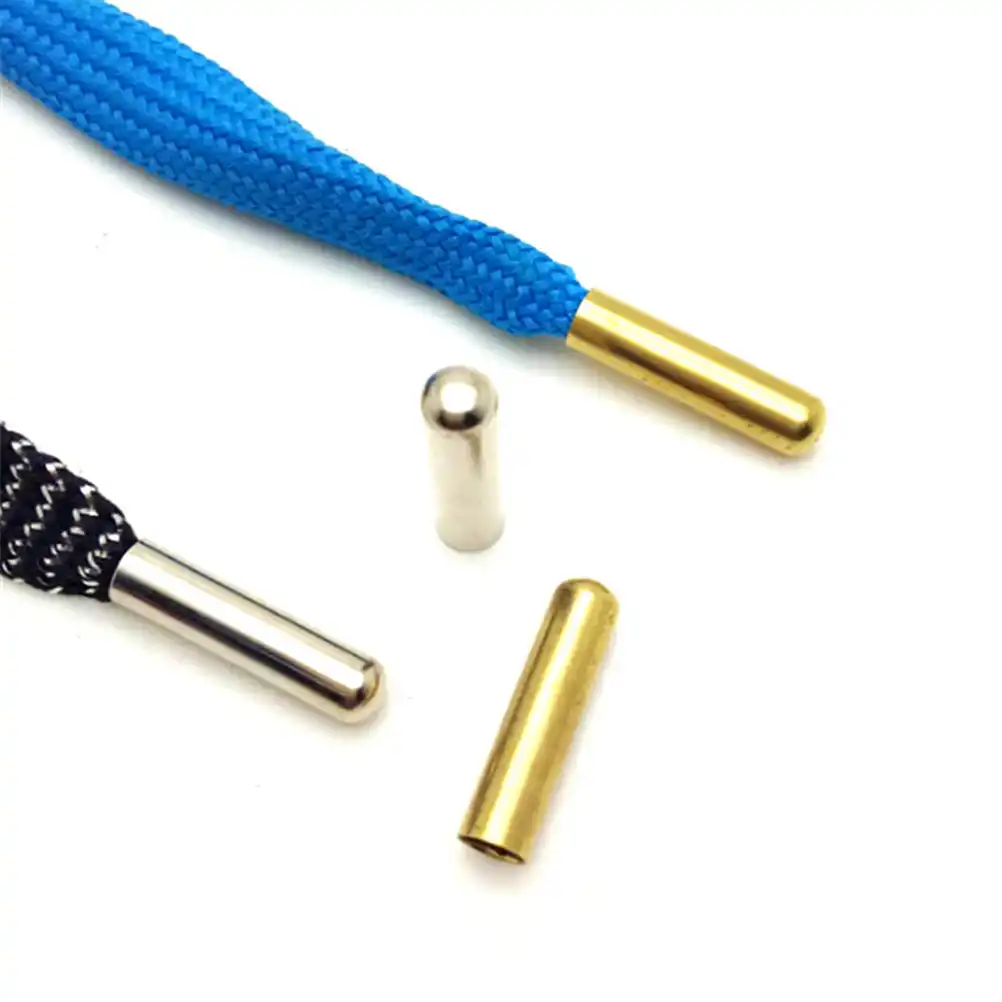 10//20PCS Metal Aglets Shoelaces Repair Shoes Lace Tips Replacement Heads Ends US