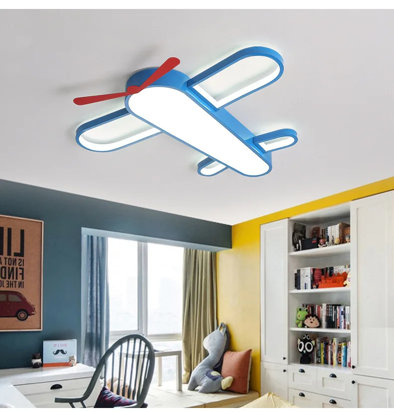 New Lovely Aircraft Creative Ceiling Light Children's Room Blue Lamps Bedroom Home Lighting Modern Lights Simple LED Lamp
New Lovely Aircraft Creative Ceiling Light Children's Room Blue Lamps Bedroom Home Lighting Modern Lights Simple LED Lamp