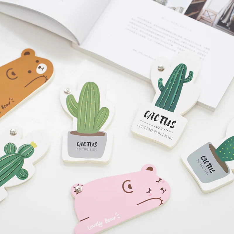 40 Sheets /Pack Cute Kawaii Papi Bear Cactus Rotated Memo Pads Student Stationery School Office Supply Notepads X29
40 Sheets /Pack Cute Kawaii Papi Bear Cactus Rotated Memo Pads Student Stationery School Office Supply Notepads X29