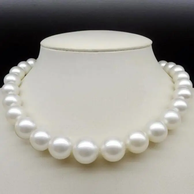 Huge 18"12-14mm natural south sea genuine white round pearl necklace 14k 46FAAAE
Huge 18"12-14mm natural south sea genuine white round pearl necklace 14k 46FAAAE