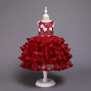 CAILENI 2019 New Children Prom Layered Frock Kid Girl Formal Party Ball Gown Red Purple Girls Princess Dress For 3-10 Year
CAILENI 2019 New Children Prom Layered Frock Kid Girl Formal Party Ball Gown Red Purple Girls Princess Dress For 3-10 Year