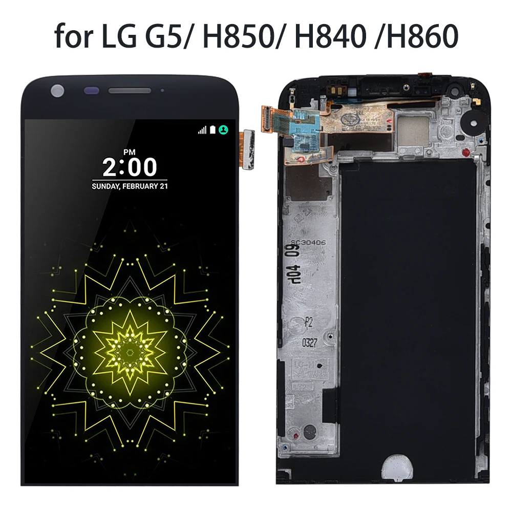 Display For LG G5 LCD Touch Screen with Frame Digitizer For LG G5 LCD Replacement Screen For LG G5 Display Original 5.3'' H850
Display For LG G5 LCD Touch Screen with Frame Digitizer For LG G5 LCD Replacement Screen For LG G5 Display Original 5.3'' H850