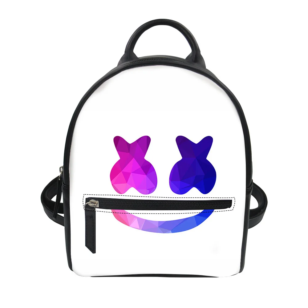 NoisydesignsMarshmello printed Simple Woman Backpack Summer Youth Daypack bags Lady bags Customizable Easy and simple Schoolbag
NoisydesignsMarshmello printed Simple Woman Backpack Summer Youth Daypack bags Lady bags Customizable Easy and simple Schoolbag