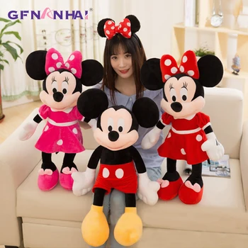 1pc 70cm 3 Color Mickey Mouse Minnie Mouse Stuffed Plush Toy Soft Good Quality Lover Valentine Day Gift Doll Movie Cartoon
1pc 70cm 3 Color Mickey Mouse Minnie Mouse Stuffed Plush Toy Soft Good Quality Lover Valentine Day Gift Doll Movie Cartoon