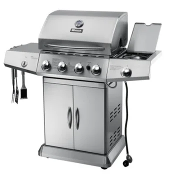 HIGH-END configuration and perfect appearance outdoor gas bbq grill,four burner+side burner gas bbq grill
HIGH-END configuration and perfect appearance outdoor gas bbq grill,four burner+side burner gas bbq grill