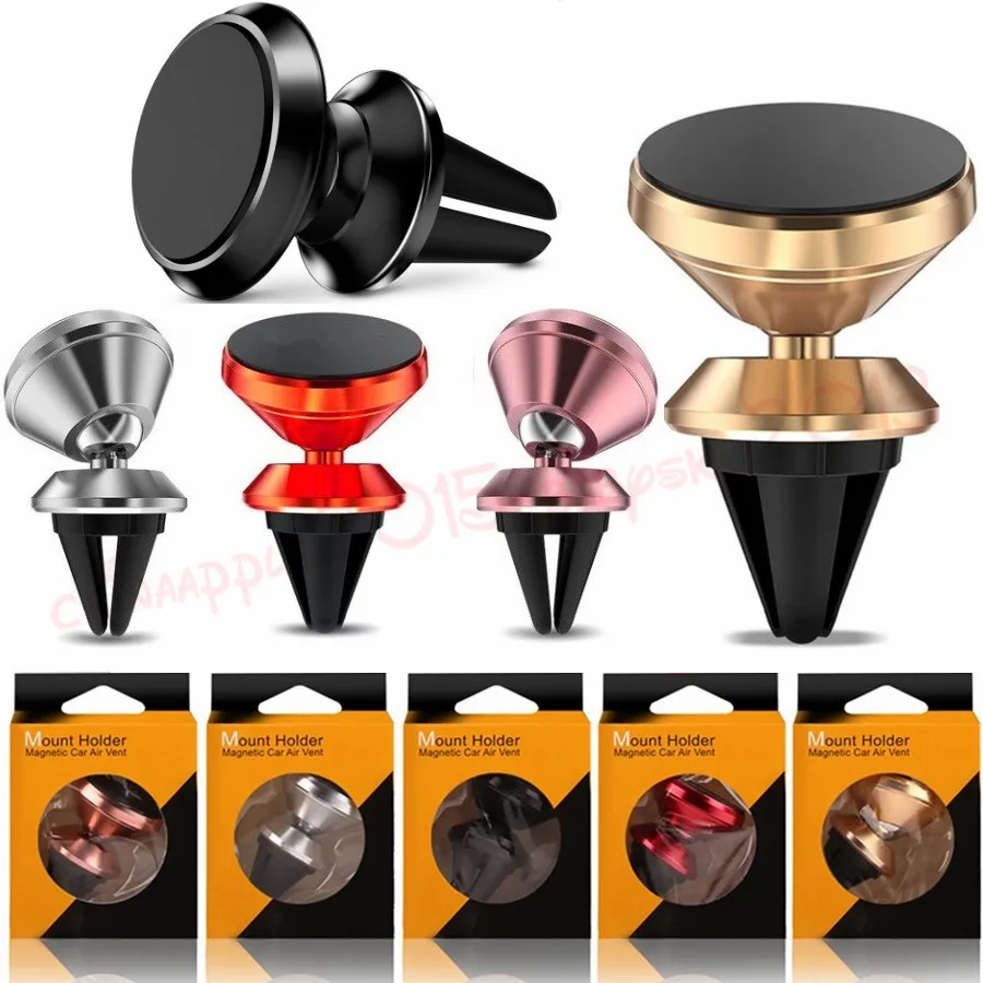 Aluminum Alloy Air Vent Magnetic Car Mount Cell Phone Holder For iPhone Samsung GPS Devices Car Phone Magnet Stand Holders
Aluminum Alloy Air Vent Magnetic Car Mount Cell Phone Holder For iPhone Samsung GPS Devices Car Phone Magnet Stand Holders