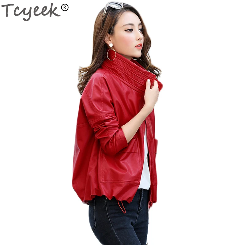 Tcyeek New Autumn Fashion Street Women's Short Washed PU Leather Jacket Zipper New Ladies Jackets chaqueta cuero mujer HH079
Tcyeek New Autumn Fashion Street Women's Short Washed PU Leather Jacket Zipper New Ladies Jackets chaqueta cuero mujer HH079