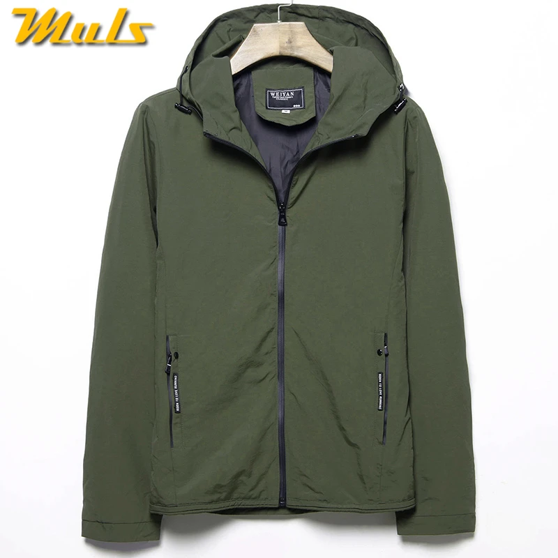 MuLS 2019 Hooded Jackets Male Autumn Men Jacket Coats Hoodies Spring Lightweight Mens Outerwear Youth Plus Size 4XL Dropshipping
MuLS 2019 Hooded Jackets Male Autumn Men Jacket Coats Hoodies Spring Lightweight Mens Outerwear Youth Plus Size 4XL Dropshipping