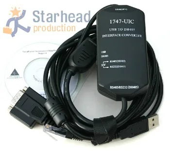 1747-UIC Programming Adapter Cable USB to DH485 - USB to 1747-PIC for Allen Bradley SLC 5 FTDI Chipset
1747-UIC Programming Adapter Cable USB to DH485 - USB to 1747-PIC for Allen Bradley SLC 5 FTDI Chipset