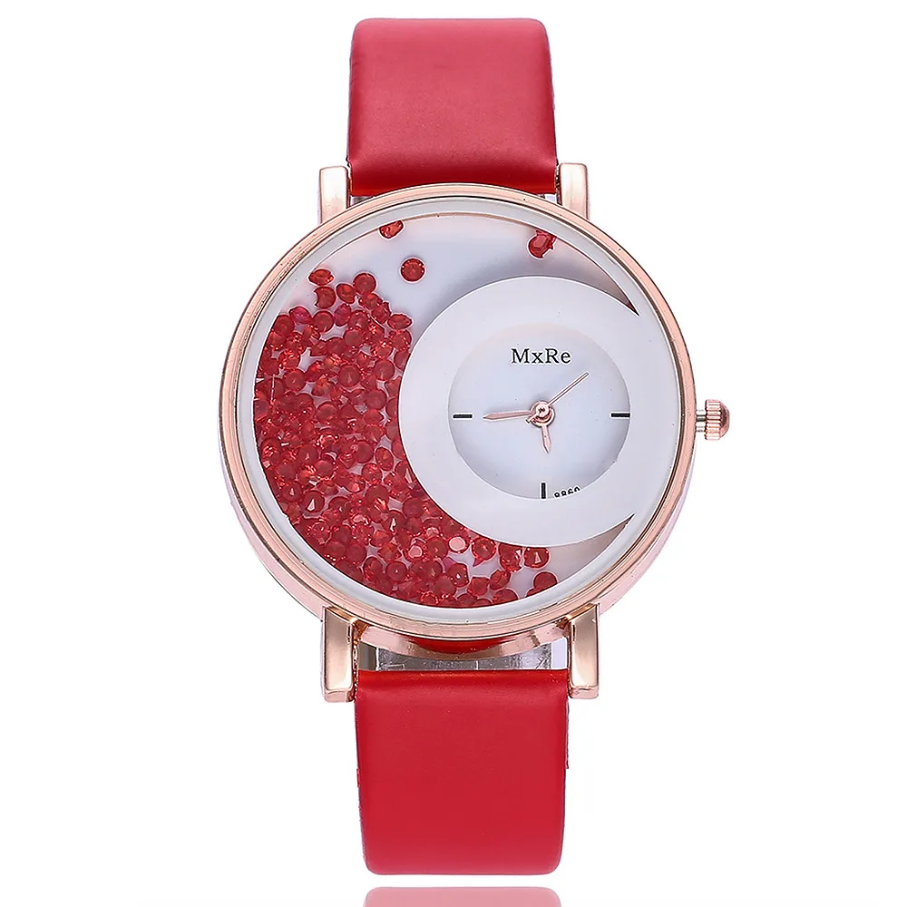 Woman Fashion Leather Band Analog Quartz Round Wrist Watch Watches Masonry Round For Female Summer Spring Casual Business
Woman Fashion Leather Band Analog Quartz Round Wrist Watch Watches Masonry Round For Female Summer Spring Casual Business