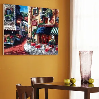 Special offer authentic DIY digital digital painting. The European landscape living room decoration town in the morning
Special offer authentic DIY digital digital painting. The European landscape living room decoration town in the morning