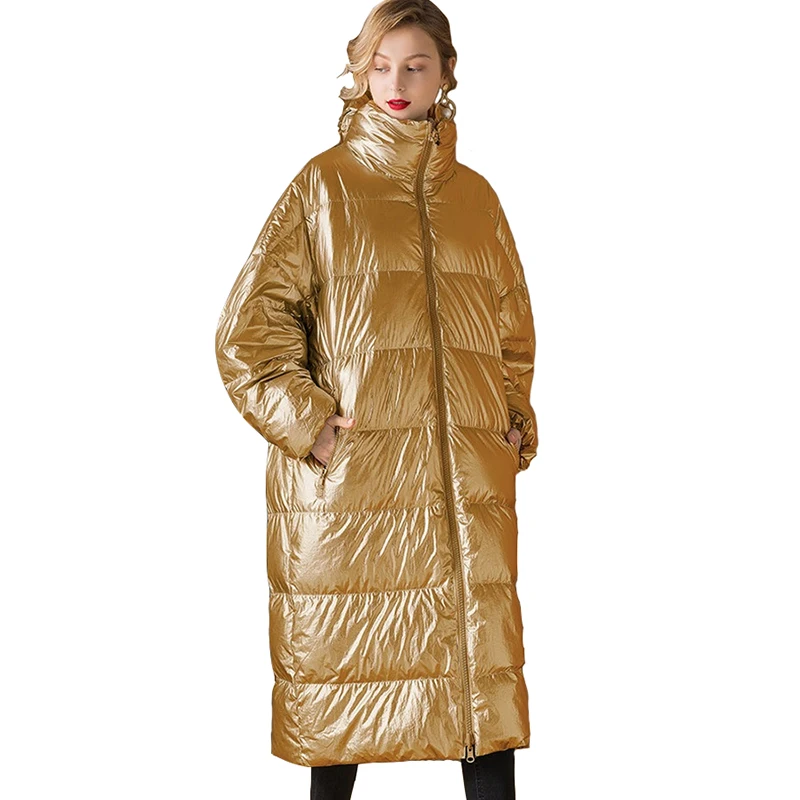 Winter Down Jacket Women Parkas High quality White goose down Coat Thick Warm Tops Large size Loose Female Long Down Coats N345
Winter Down Jacket Women Parkas High quality White goose down Coat Thick Warm Tops Large size Loose Female Long Down Coats N345