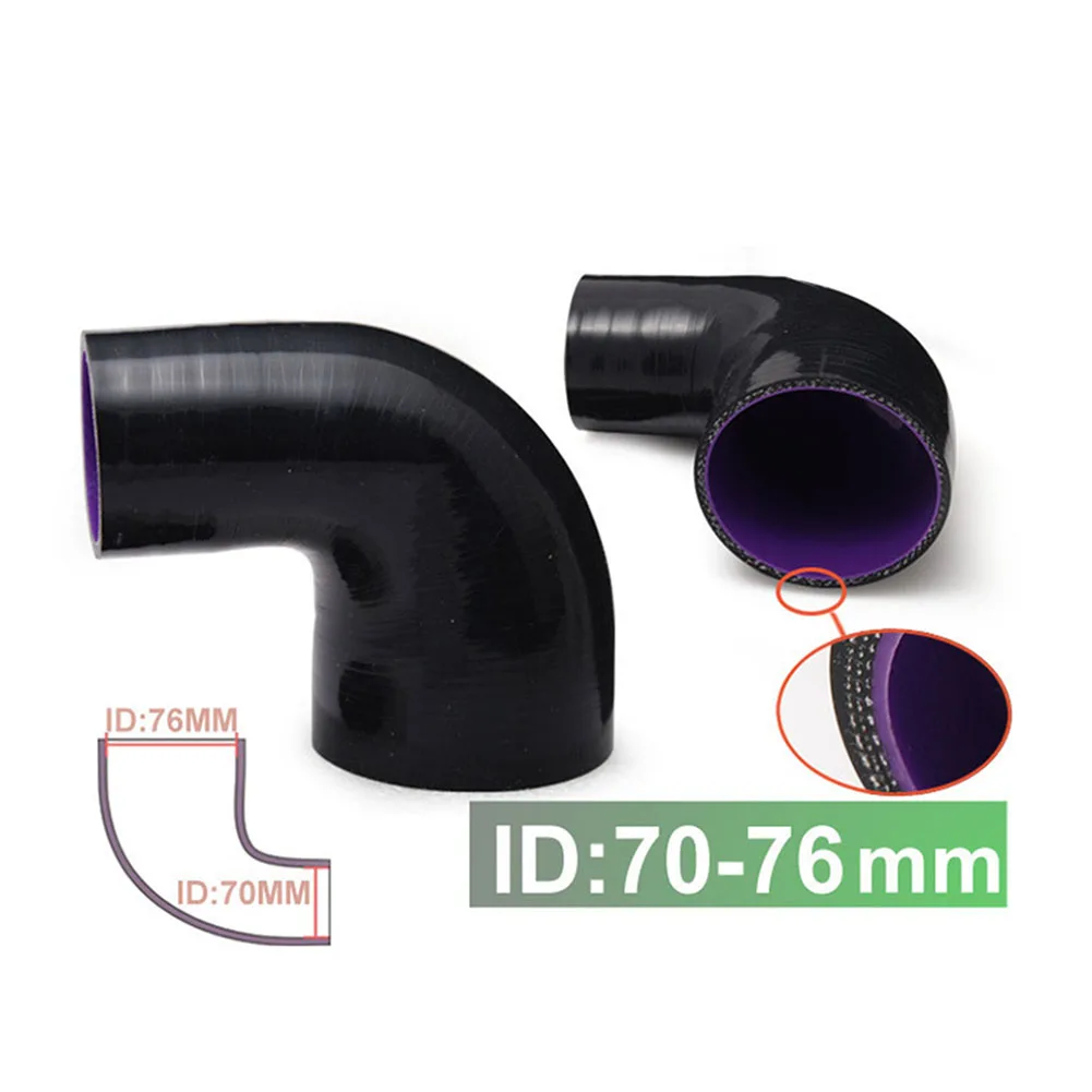 Car Reducer Bend Tube Elbow Hose Auto Modification 90 Degrees Silicone Replacement Parts Cooling System 70 76 Mm Connection
Car Reducer Bend Tube Elbow Hose Auto Modification 90 Degrees Silicone Replacement Parts Cooling System 70 76 Mm Connection