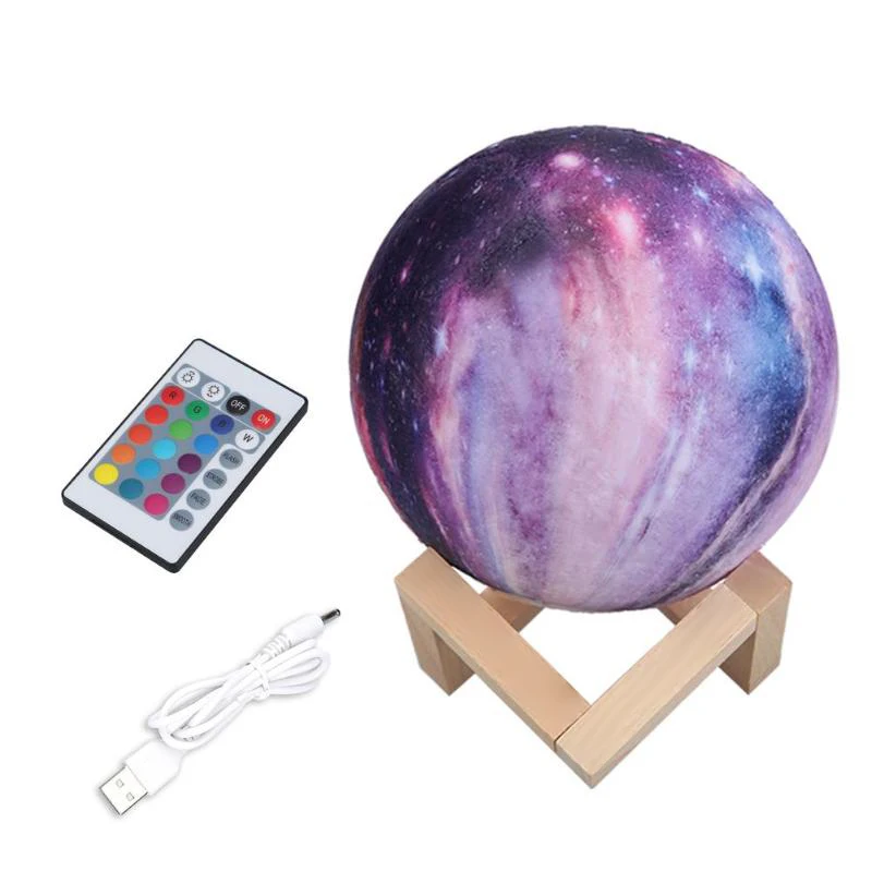 Lamp Сhildren's Night Light Moon Lamp 3D Print Touch Switch 2/16 Colors 8/10/12 CM Remote Control USB Rechargeable Home Decor
Lamp Сhildren's Night Light Moon Lamp 3D Print Touch Switch 2/16 Colors 8/10/12 CM Remote Control USB Rechargeable Home Decor