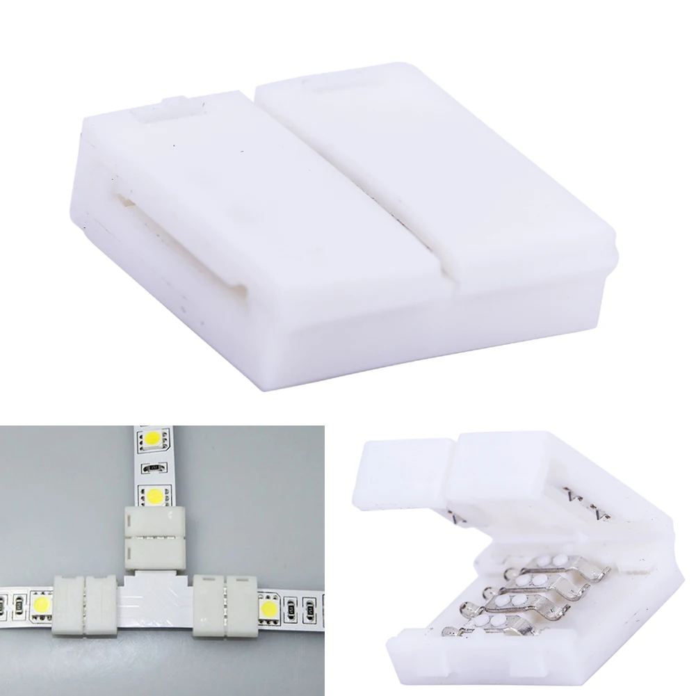 20 Pcs/lot no soldering 4Pin 10mm 5050 RGB LED Strip Connector 10mm PCB 10mm PCB Board Wire Connection Free Shipping
20 Pcs/lot no soldering 4Pin 10mm 5050 RGB LED Strip Connector 10mm PCB 10mm PCB Board Wire Connection Free Shipping
