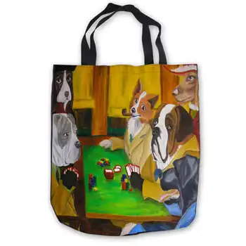 Custom Canvas dogs-playing-poker Tote Hand Bags Shopping Bag Casual Beach HandBags Foldable 180911-01-Cool
Custom Canvas dogs-playing-poker Tote Hand Bags Shopping Bag Casual Beach HandBags Foldable 180911-01-Cool
