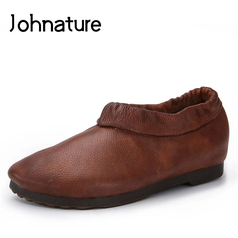 Johnature 2019 New Spring/Autumn Genuine Leather Round Toe Casual Retro Comfortable Slip-On Lady Shoes Pumps
Johnature 2019 New Spring/Autumn Genuine Leather Round Toe Casual Retro Comfortable Slip-On Lady Shoes Pumps