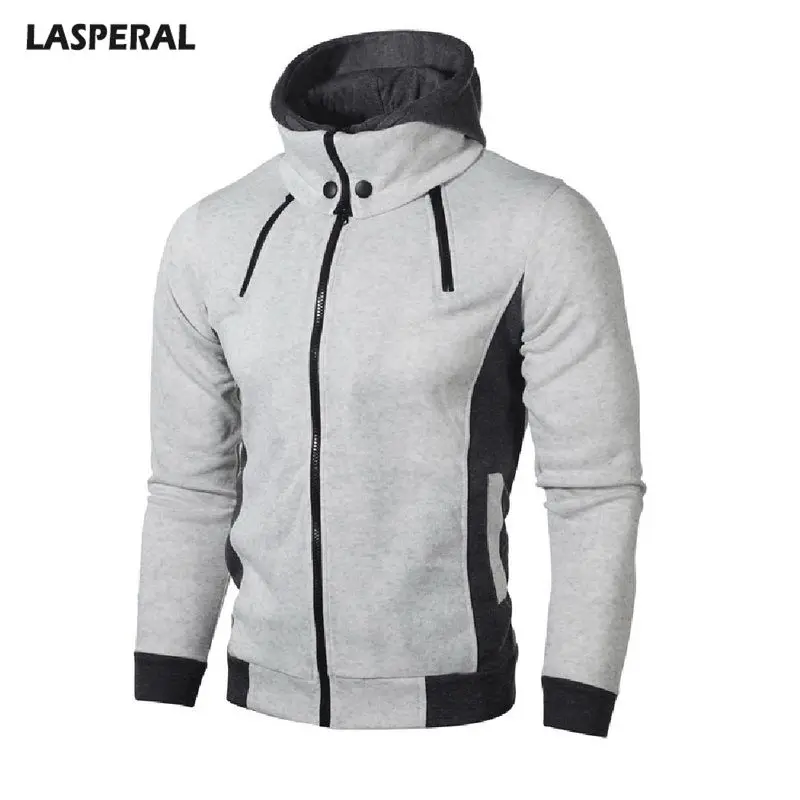LASPERAL Men's Double Zipper Hooded Jacket Warm Jacket Men's Autumn And Winter Hooded Casual Fashion Jacket
LASPERAL Men's Double Zipper Hooded Jacket Warm Jacket Men's Autumn And Winter Hooded Casual Fashion Jacket