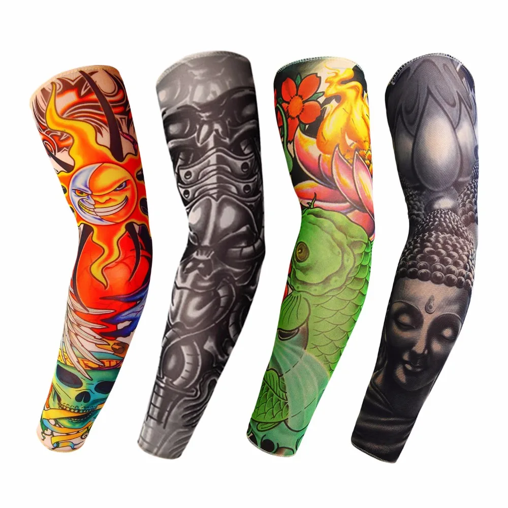 HKUCO Nylon tattoo cuffs Unisex Slip On Sunscreen unique fake Tattoo Arm Sleeves Kit Special part -4 pce
HKUCO Nylon tattoo cuffs Unisex Slip On Sunscreen unique fake Tattoo Arm Sleeves Kit Special part -4 pce